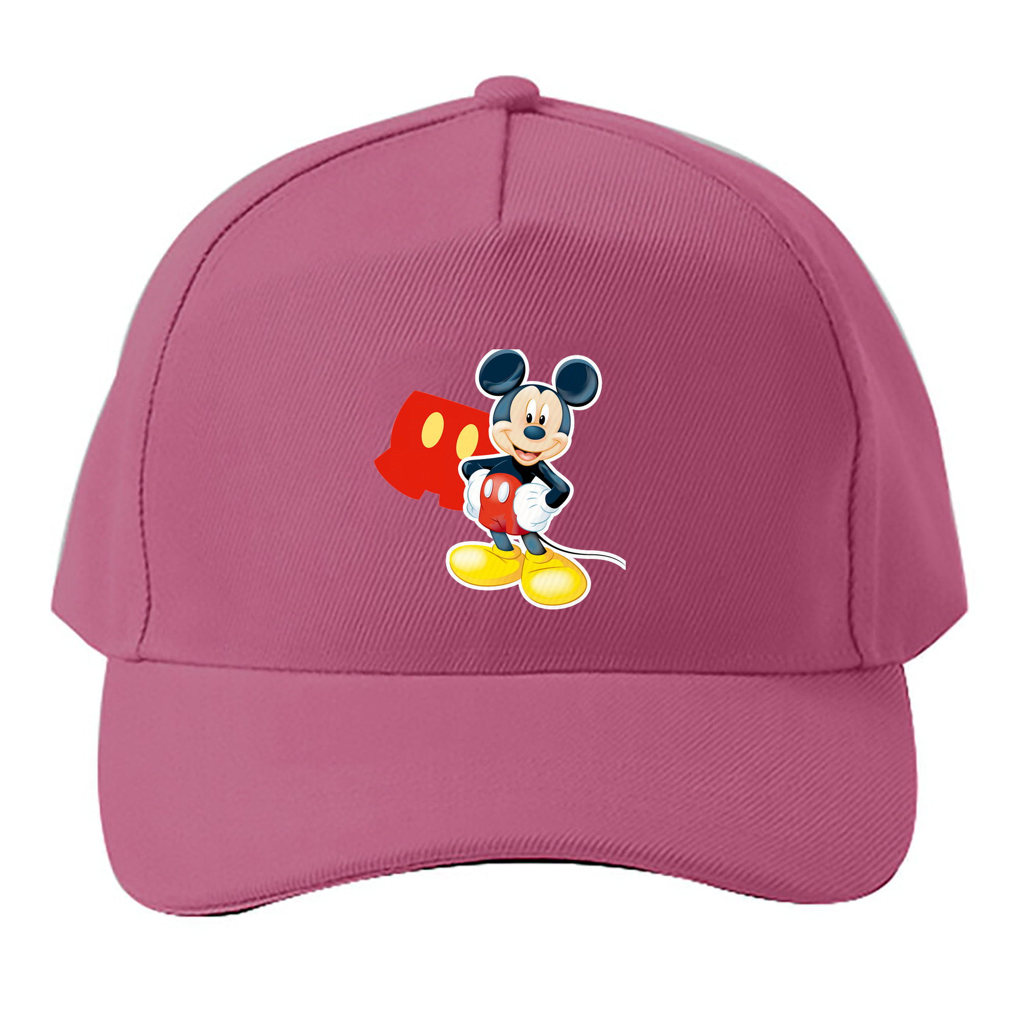 （画像用） ミッキーマウス Mickey Mouse ベースボールキャップ 綿100％ 男女兼用 帽子 スポーツ